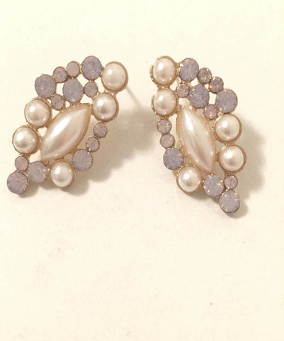Pink Pearl Fantasy Earrings