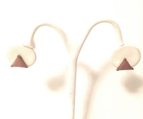 Pink and Gray Icon Earrings