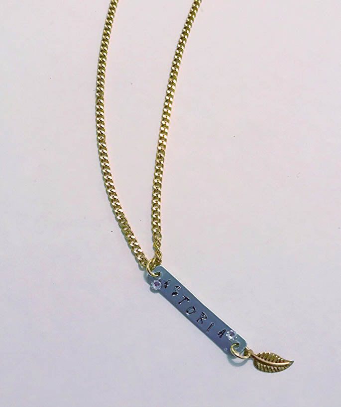 Astoria Inspired Leaf Necklace