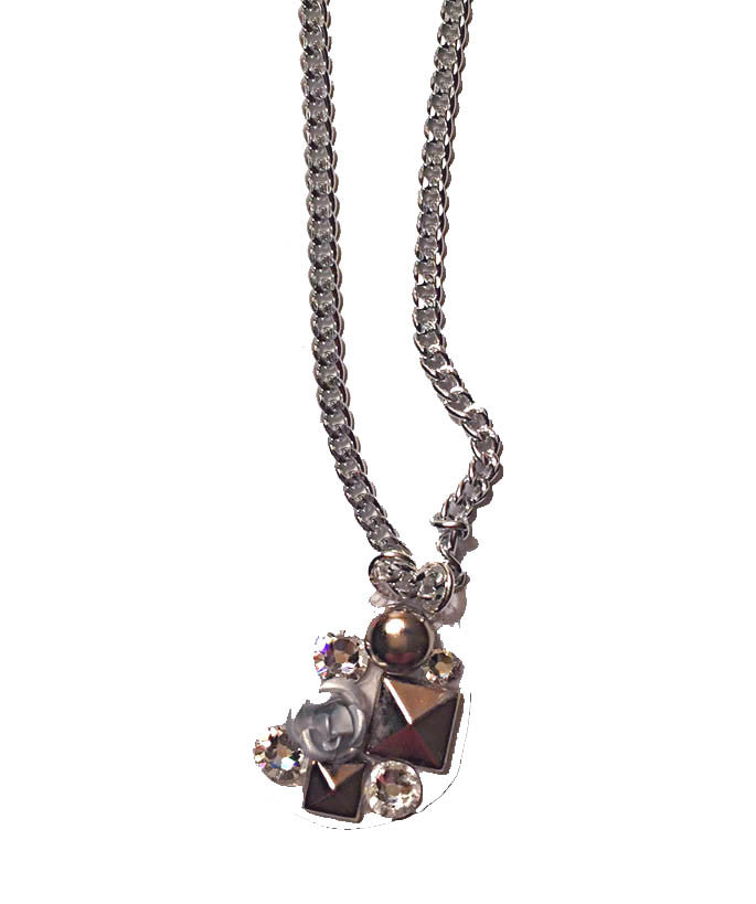 Concrete Rose Necklace