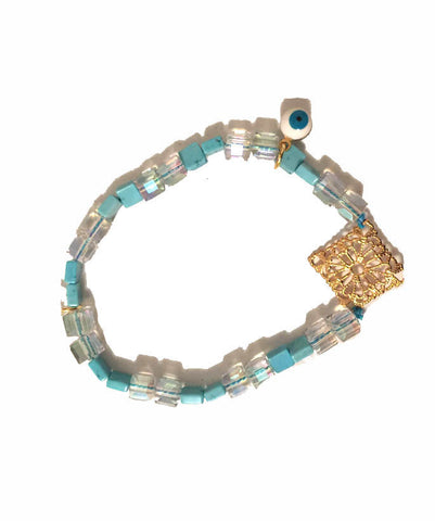 Evil Eye Mirror Bracelet
