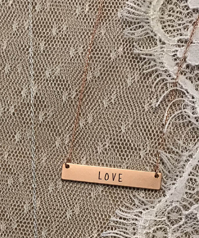 Inspired Necklace "LOVE"