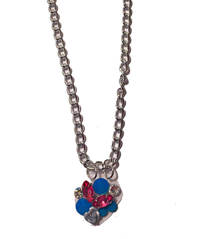 Pink Concrete Rose Pendant