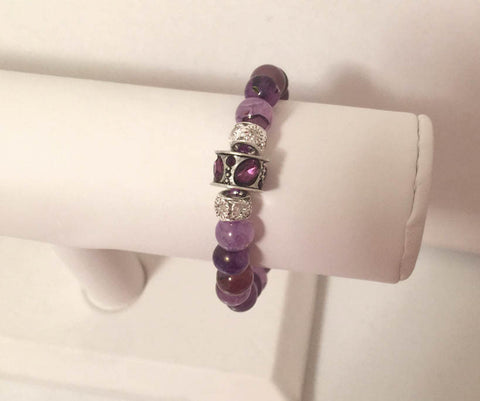 Purple Jewel Bracelet