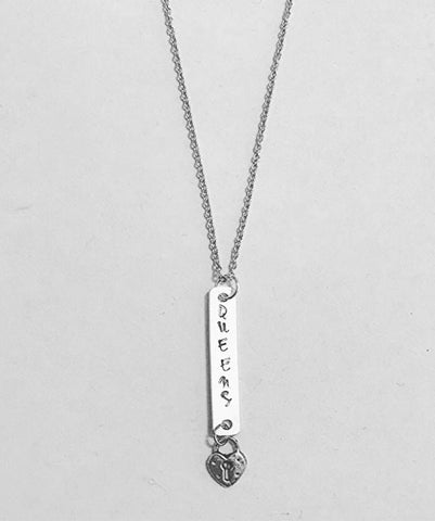 Queens Swirl Inspired Necklace
