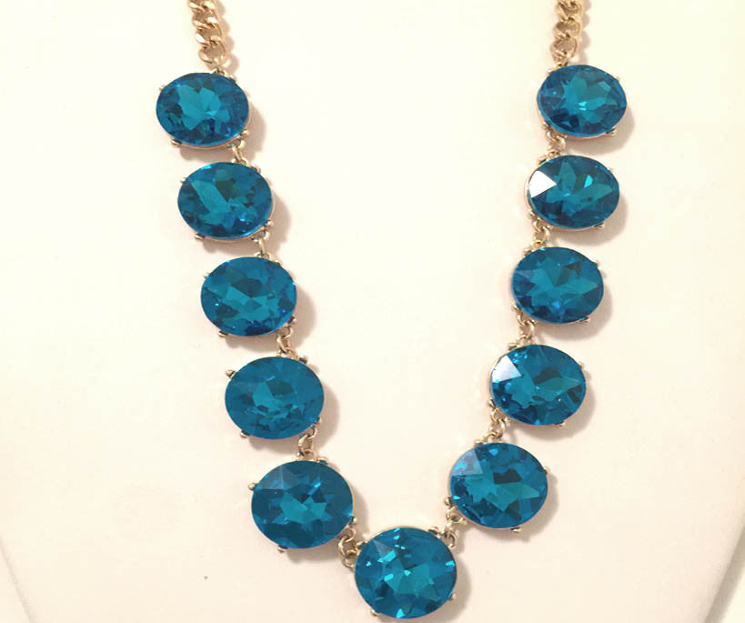 Turquoise Jewel Necklace