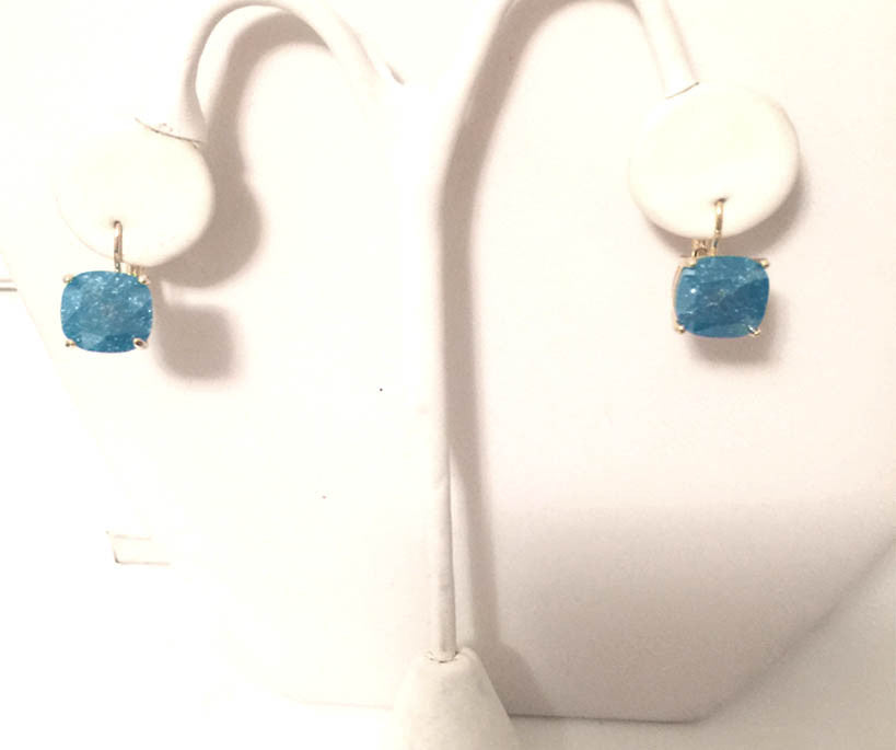 Turquoise Shimmer Earrings