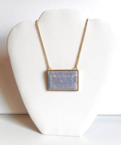 Square Pendant Necklace