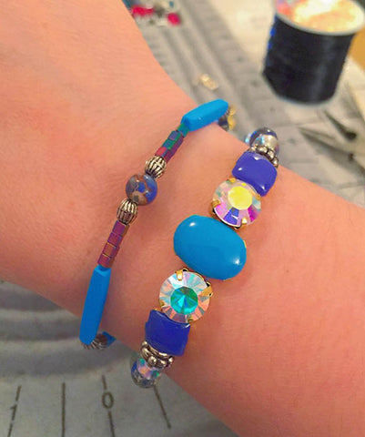 Galaxy Shine Bracelet Stack