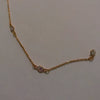 Gold Rhinestone Mandy Necklace