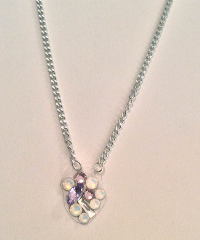 Lavender Opal Necklace