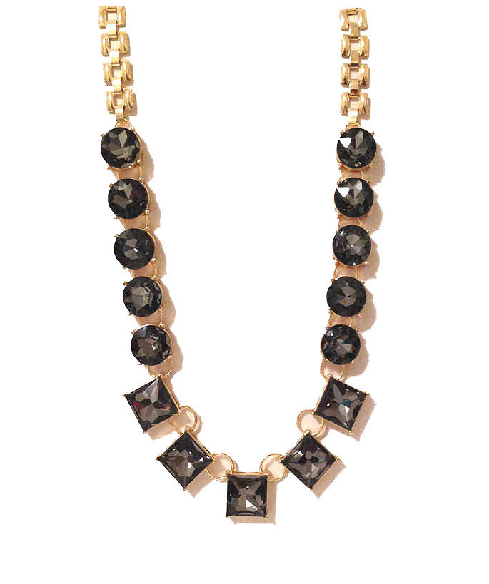 Smoke Jewel Necklace